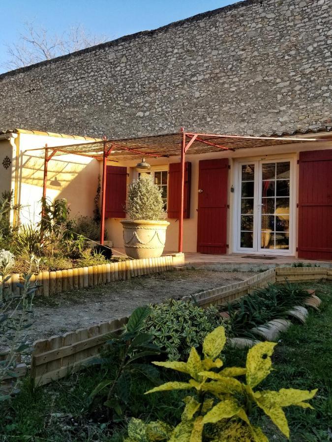 La Dolce Vita - Studio Dans Propriete Avec Piscine Montpeyroux  Exterior foto