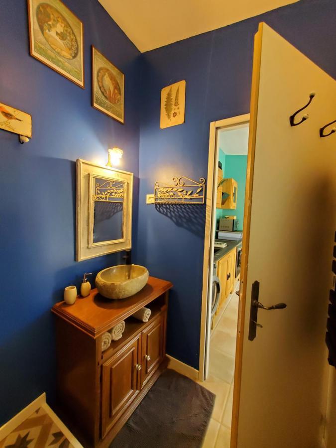 La Dolce Vita - Studio Dans Propriete Avec Piscine Montpeyroux  Exterior foto