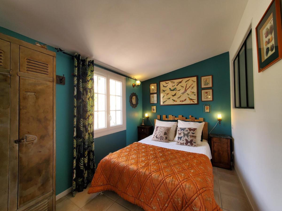 La Dolce Vita - Studio Dans Propriete Avec Piscine Montpeyroux  Exterior foto