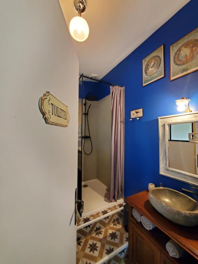 La Dolce Vita - Studio Dans Propriete Avec Piscine Montpeyroux  Exterior foto
